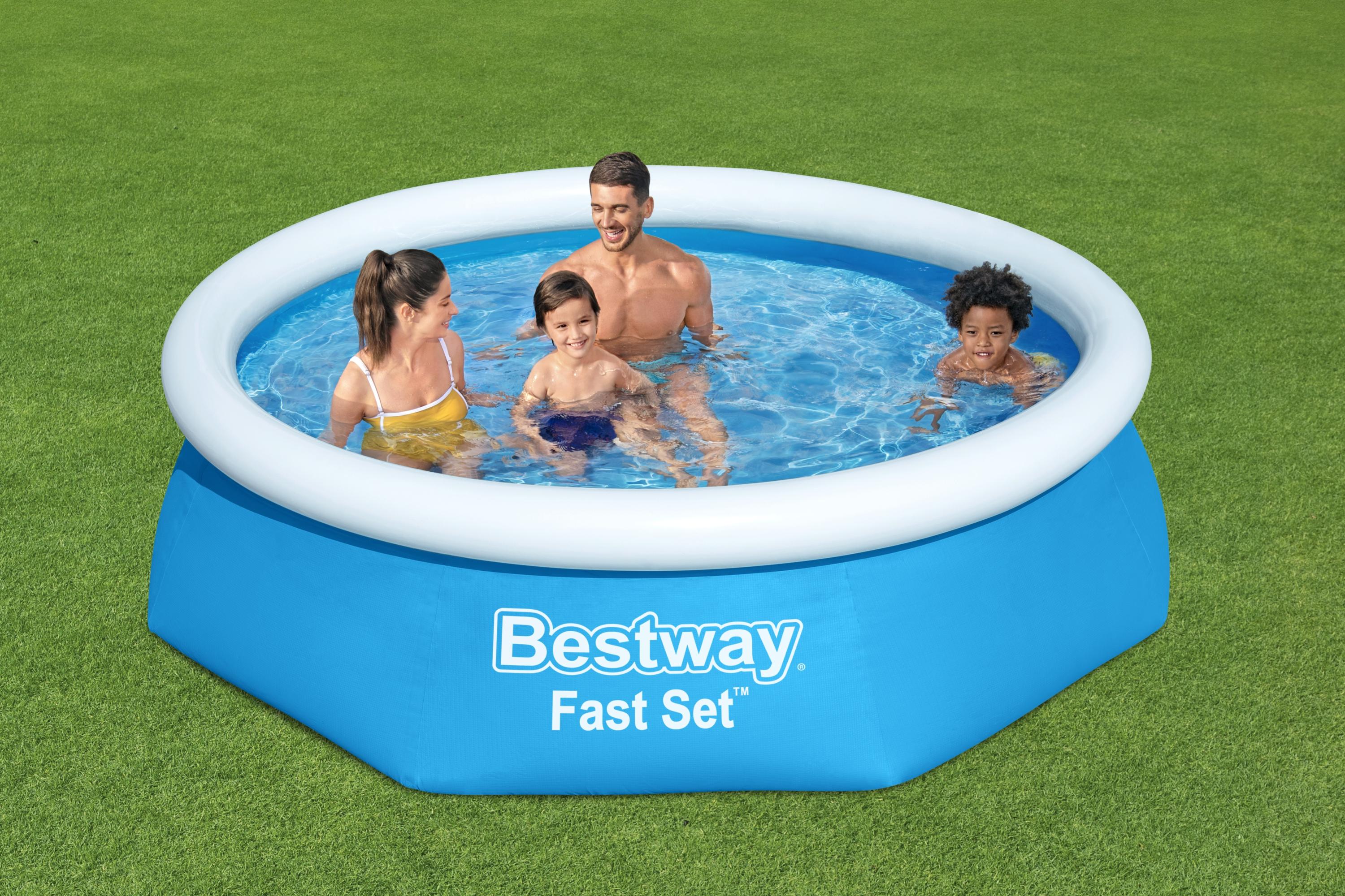 Bestway Fast Set Piscina Autoportante Rotonda mis. 244xh61 cm
