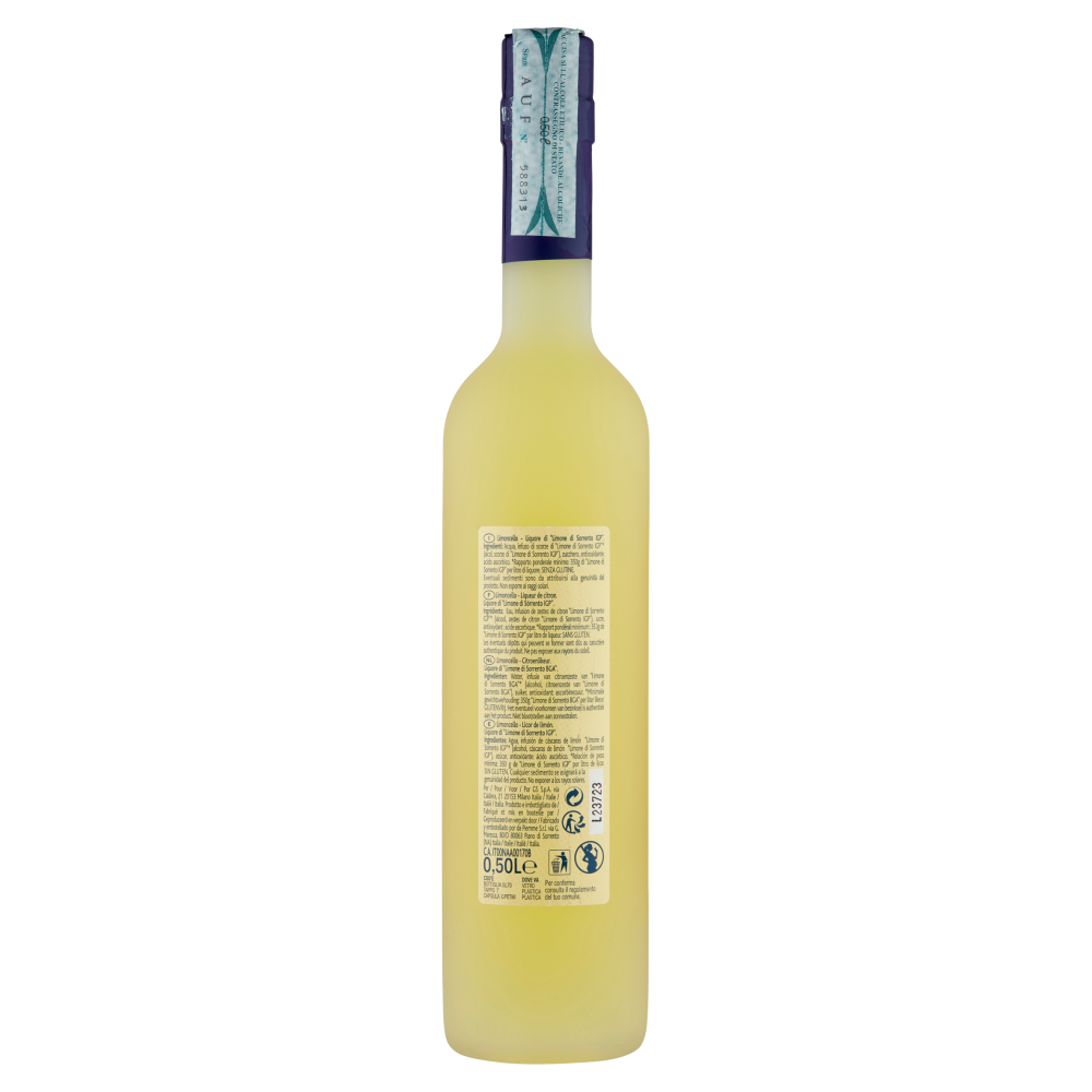 Terre d'Italia Limoncello liquore di "Limone di Sorrento IGP" 0,50 L