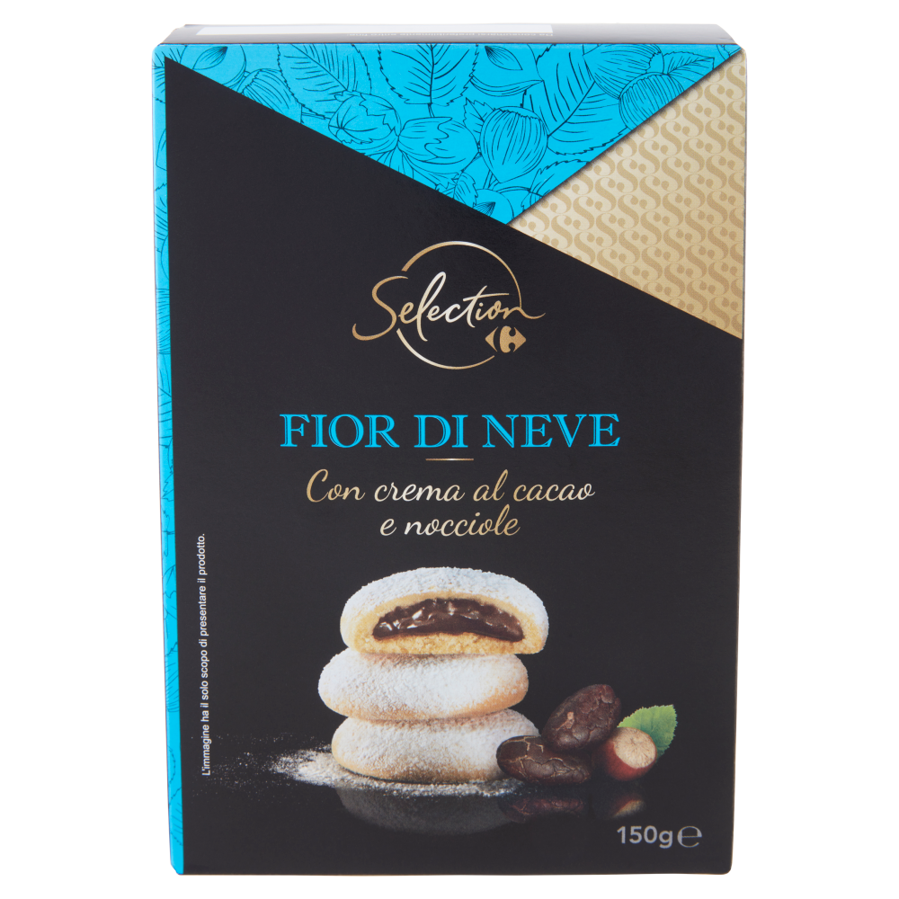 Carrefour Selection Fior di Neve con crema al cacao e nocciole 150 g