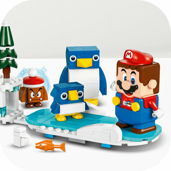 LEGO Super Mario Pack di espansione La settimana bianca della famiglia Pinguotto