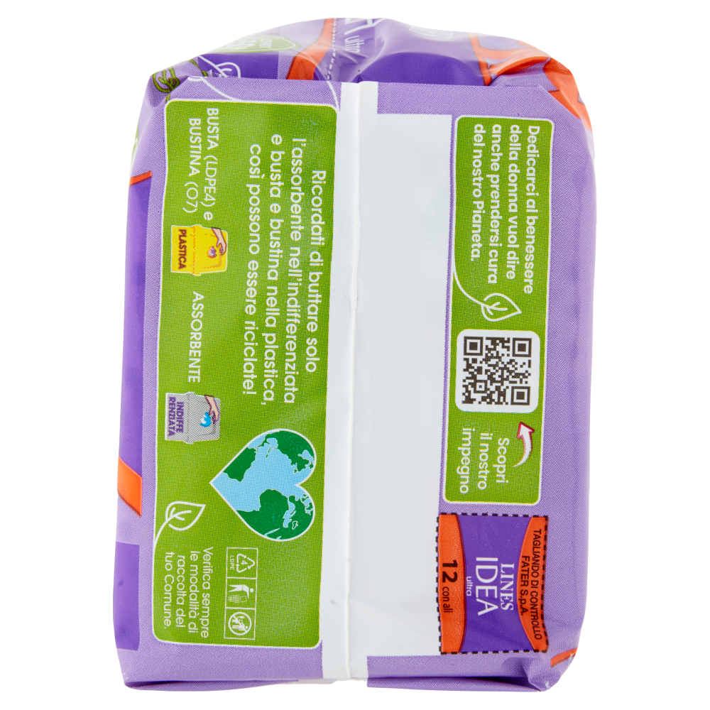 Lines Idea ultra con ali 12 pz