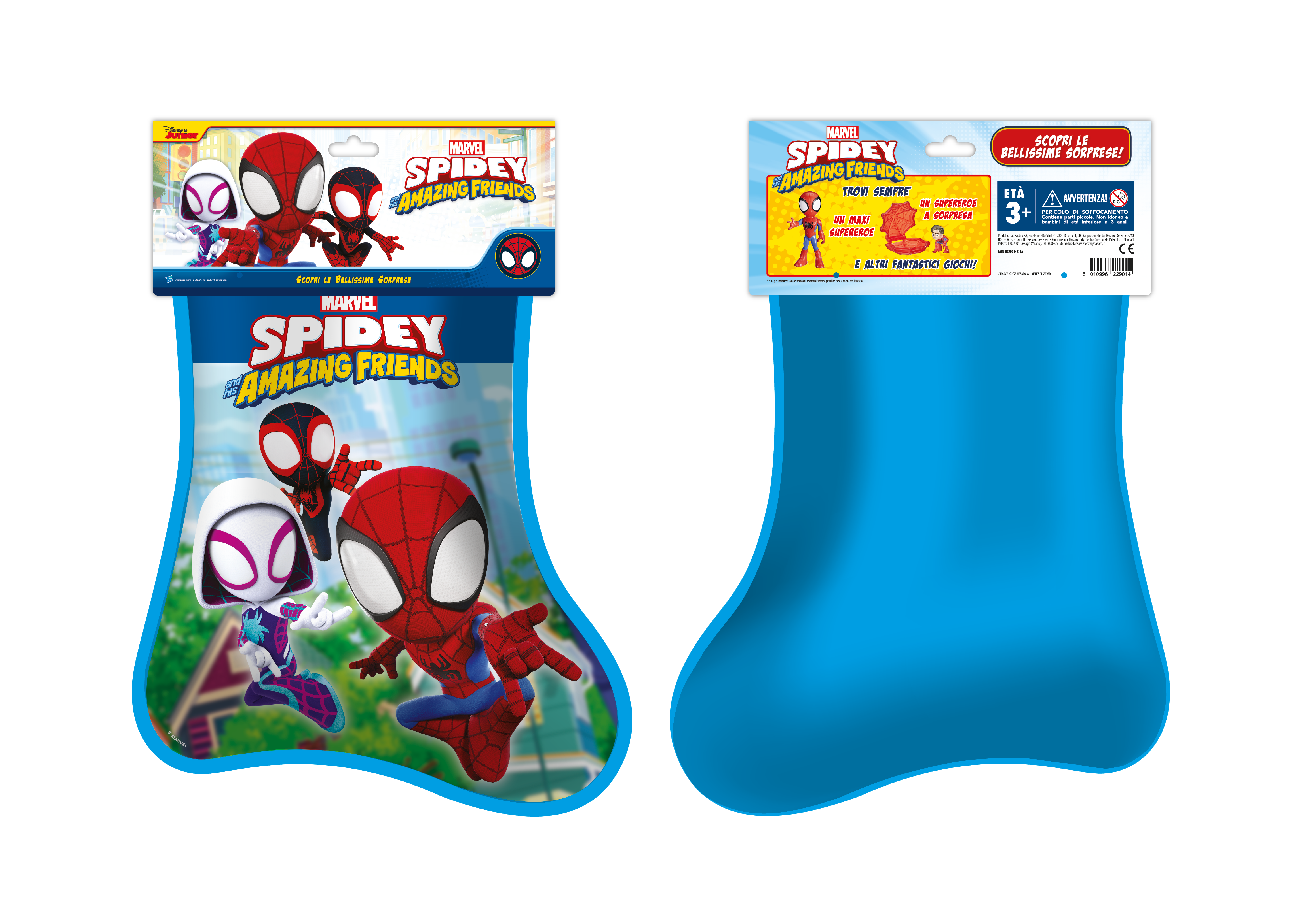 Hasbro Spidey e I Suoi Fantastici Amici Calza della befana 2024