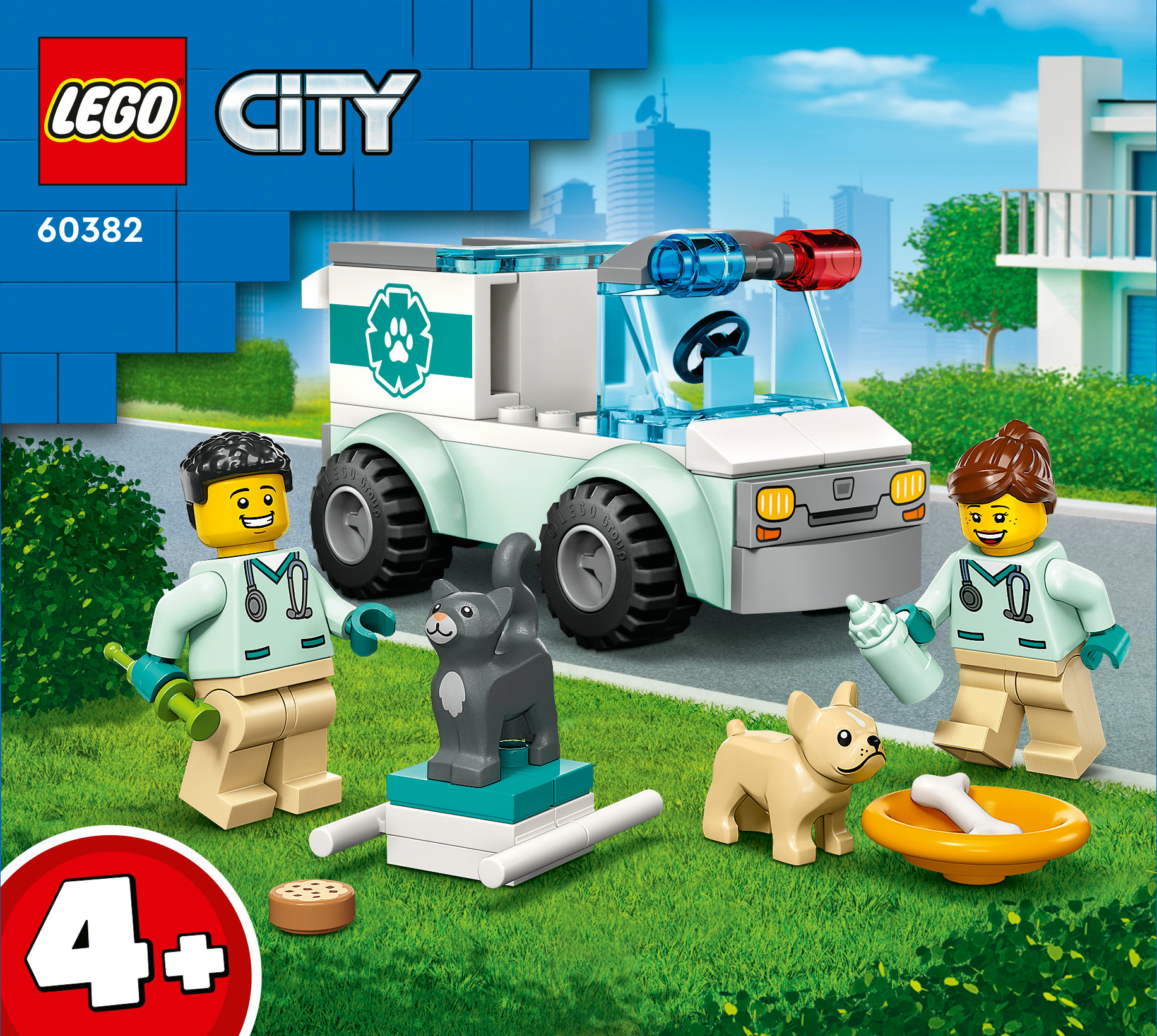 LEGO City Furgoncino di soccorso del veterinario