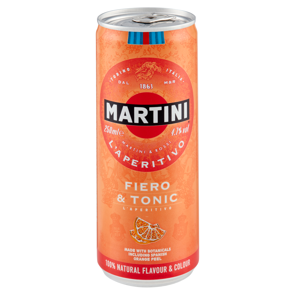 Martini l'Aperitivo Fiero & Tonic 250 ml Carrefour