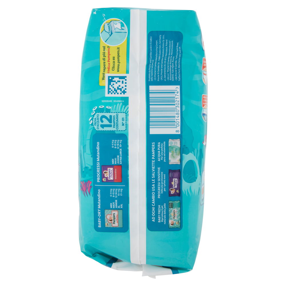 Pampers Costumino 3-4 12 pz