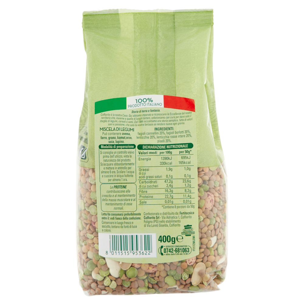 Colfiorito Misto di Legumi 400 g