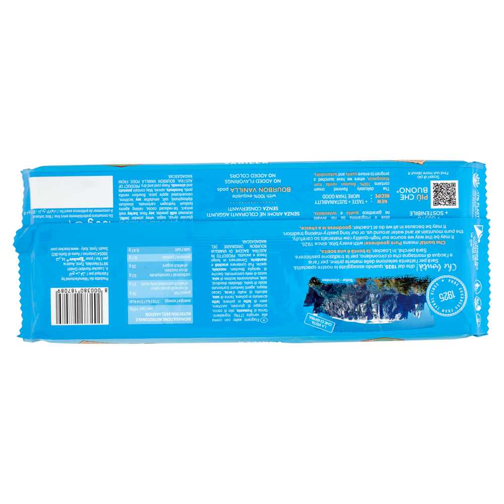 Loacker Wafer per Gelato Vanilla con crema alla vaniglia Bourbon 150g