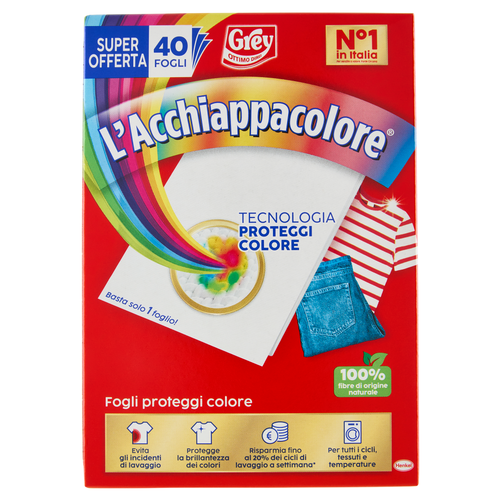 GREY l'Acchiappacolore 40 Fogli