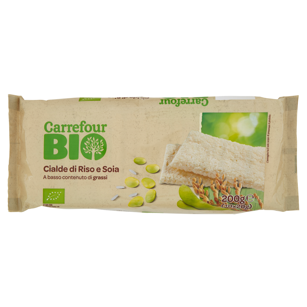 Carrefour Bio Cialde di Riso e Soia 10 x 20 g