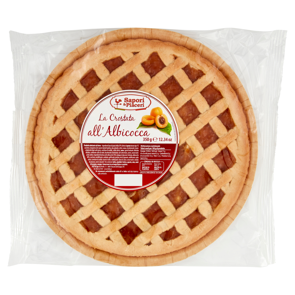 Sapori & Piaceri la Crostata all'Albicocca 350 g