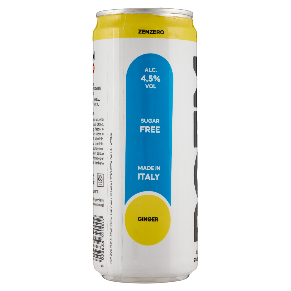 Boem Alcoholic Sparkling Drink Ginger 330 ml