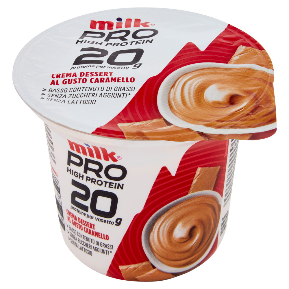 Milk Pro High Protein 20g Crema Dessert al Gusto Caramello 200 g