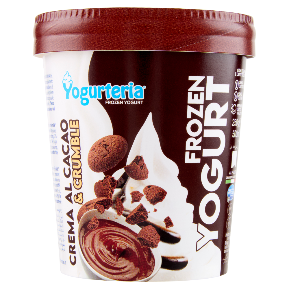 Yogurteria Frozen Yogurt Crema al Cacao & Crumble 250 g