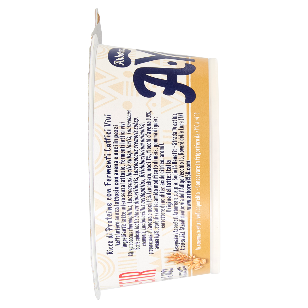 Arborea A-Yo Kefir Avena e Noci Senza Lattosio 140 g