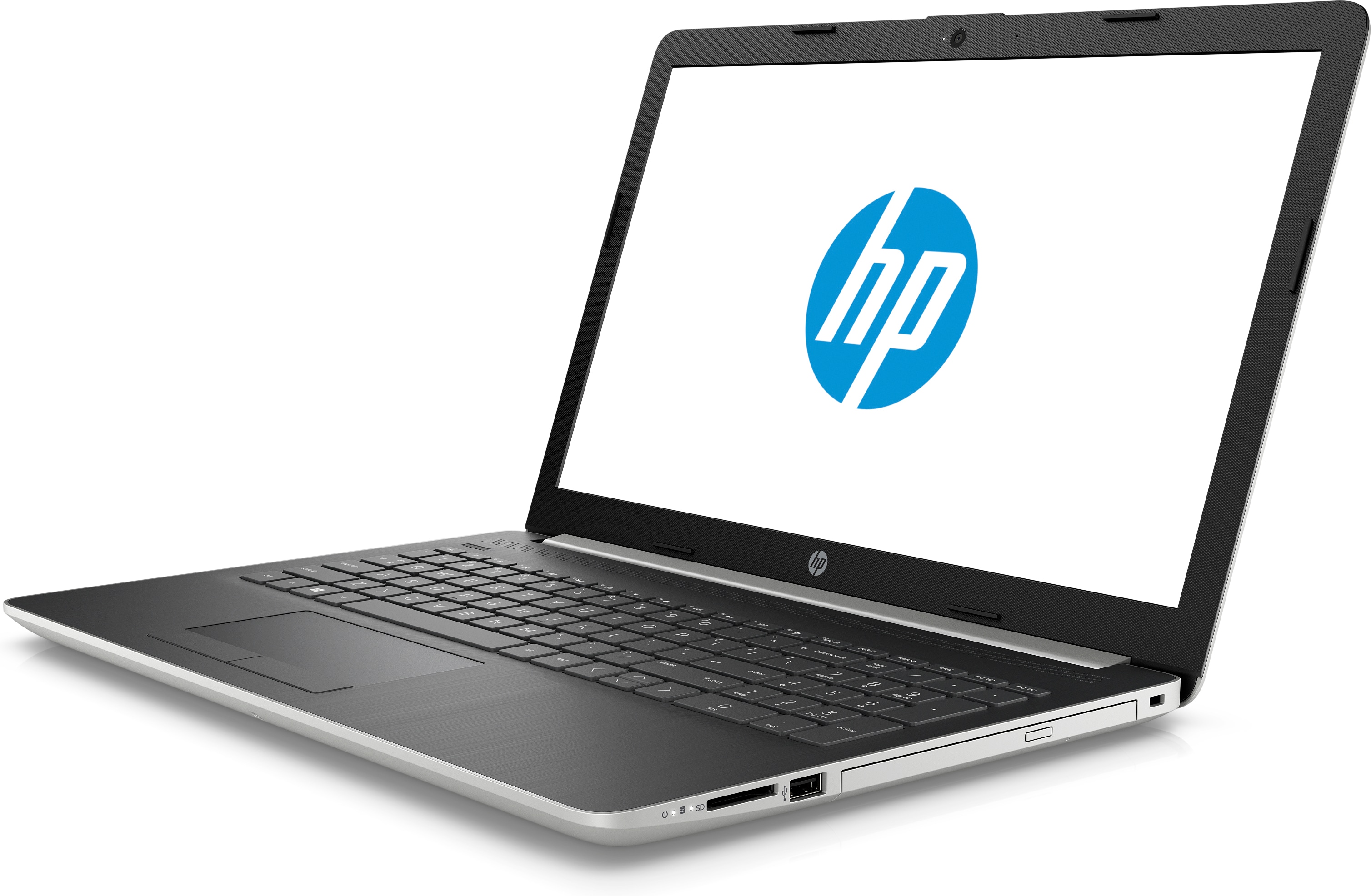 HP 15-da1001nl Intel® Core™ i5 i5-8265U Computer portatile 39,6 cm (15.6") HD 8 GB DDR4-SDRAM 1,13 TB HDD+SSD NVIDIA® GeForce® MX110 Wi-Fi 5 (802.11ac) Windows 10 Home Argento