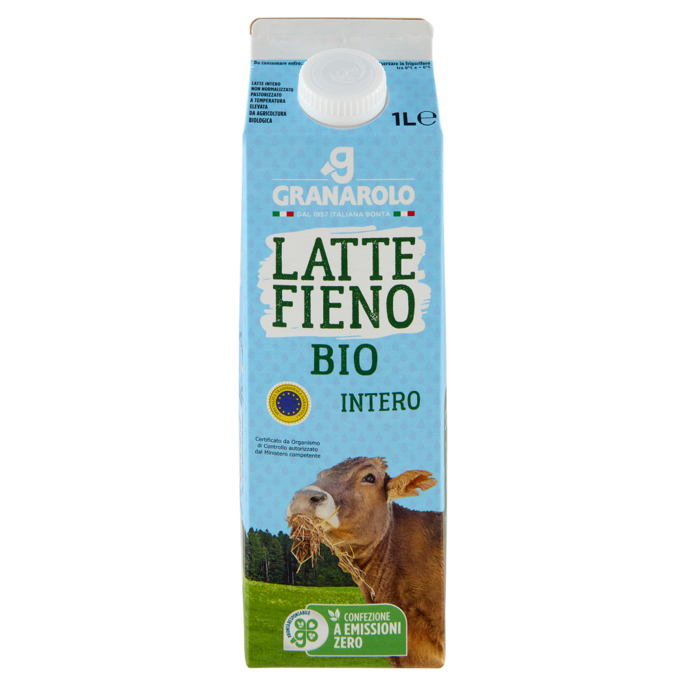 Granarolo Latte Fieno Bio Intero 1 L