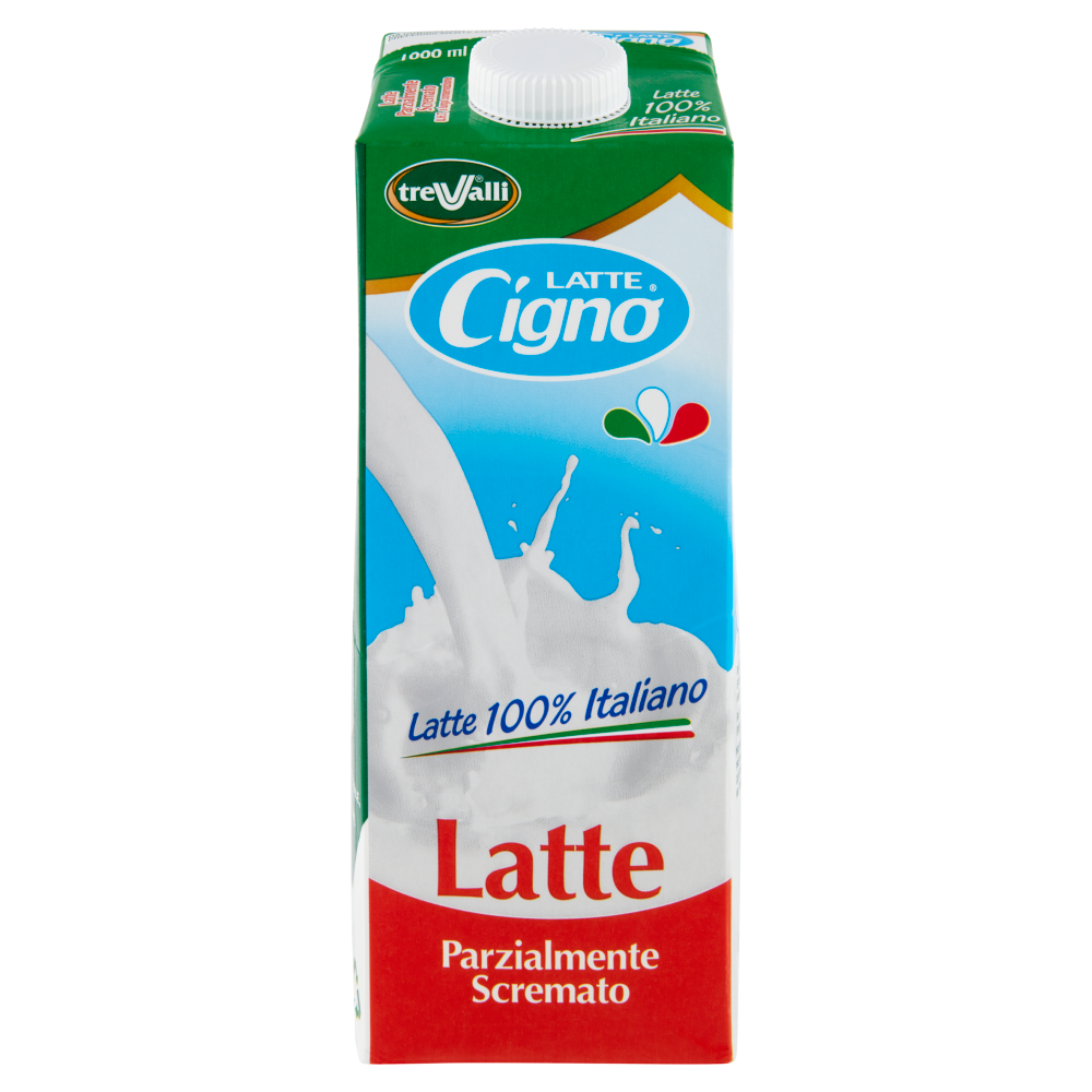 Latte Cigno Latte Parzialmente Scremato 1000 ml
