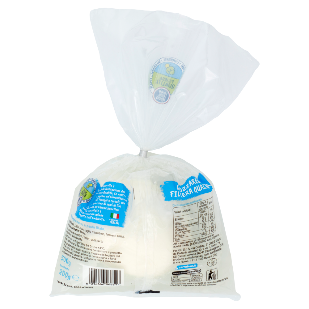 Carrefour il Mercato Mozzarella 200 g