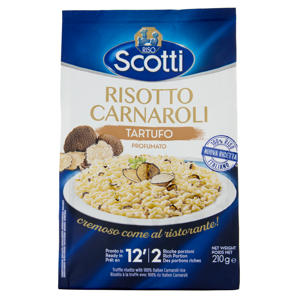 Riso Scotti Risotto Carnaroli Tartufo Profumato 210 g