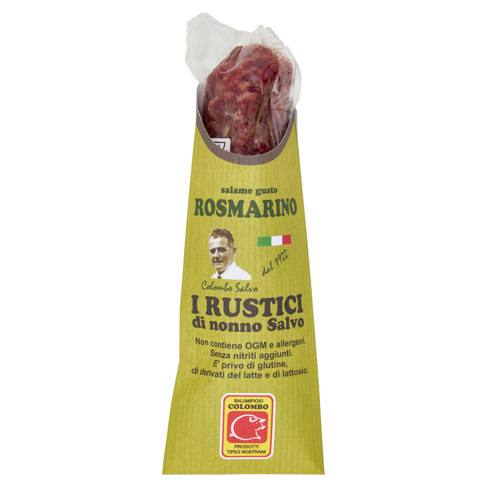 I Rustici di nonno Salvo salame gusto Rosmarino 150 g