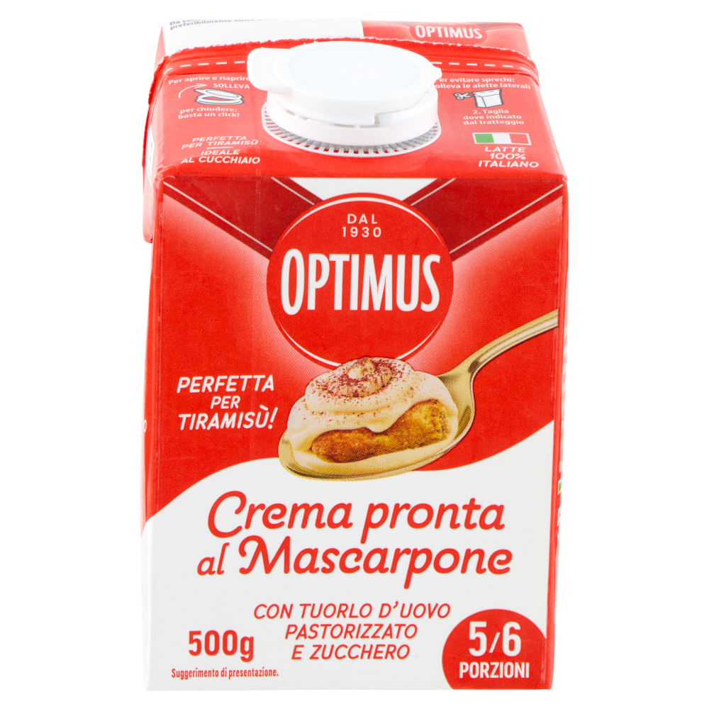 Optimus Crema pronta al Mascarpone 500 g