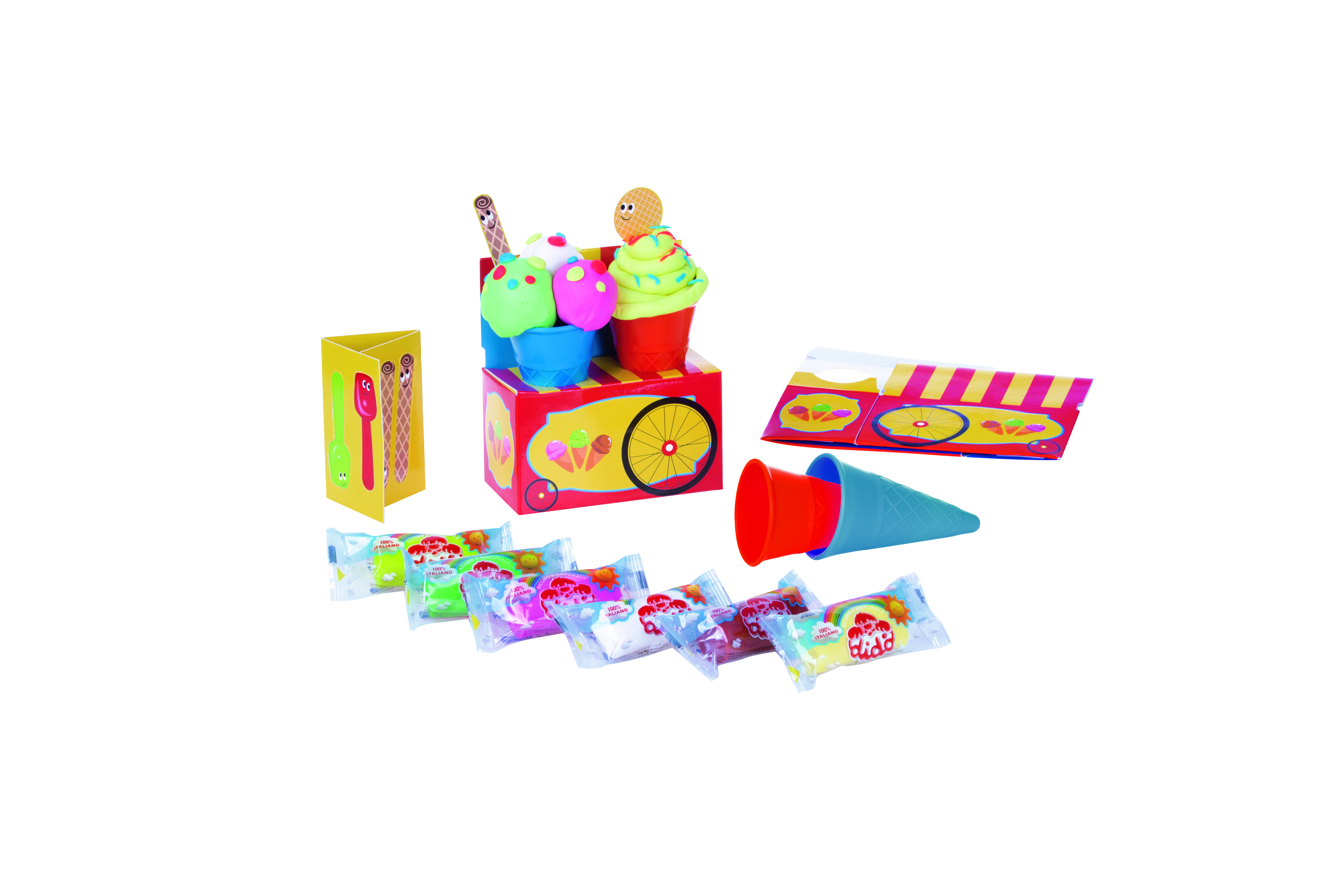 F.I.L.A. Dido' Giocacrea Gelato pasta per Giocare