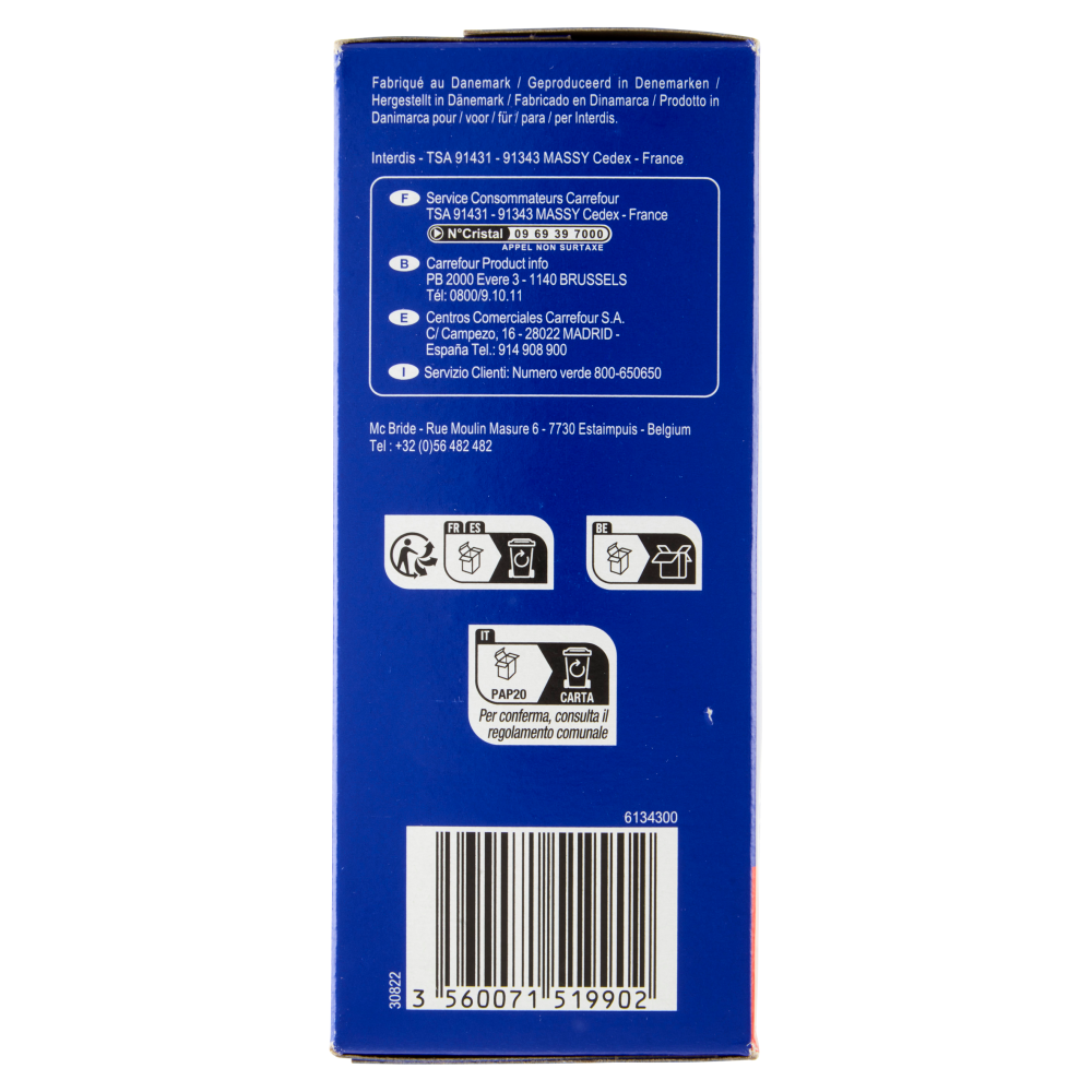 Carrefour Expert Classic Protect Pastiglie Anticalcare 40 x 10 g