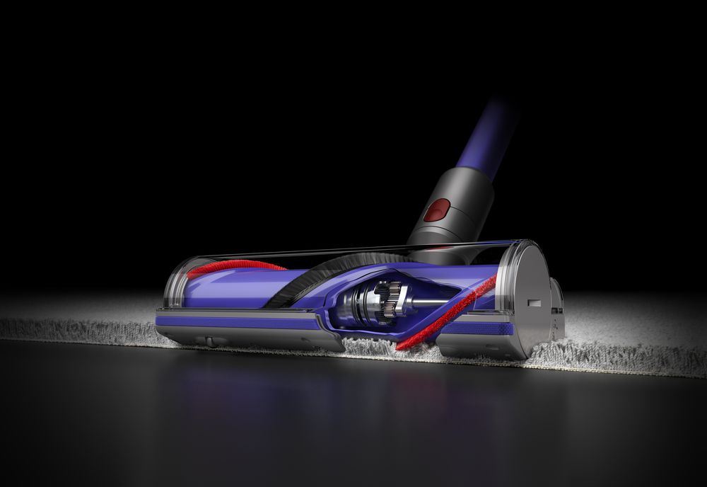 Dyson V11 Animal Extra Aspirapolvere a bastone 2 in 1 Batteria Secco Ciclonico Senza sacchetto 0,76 L Nichel, Viola