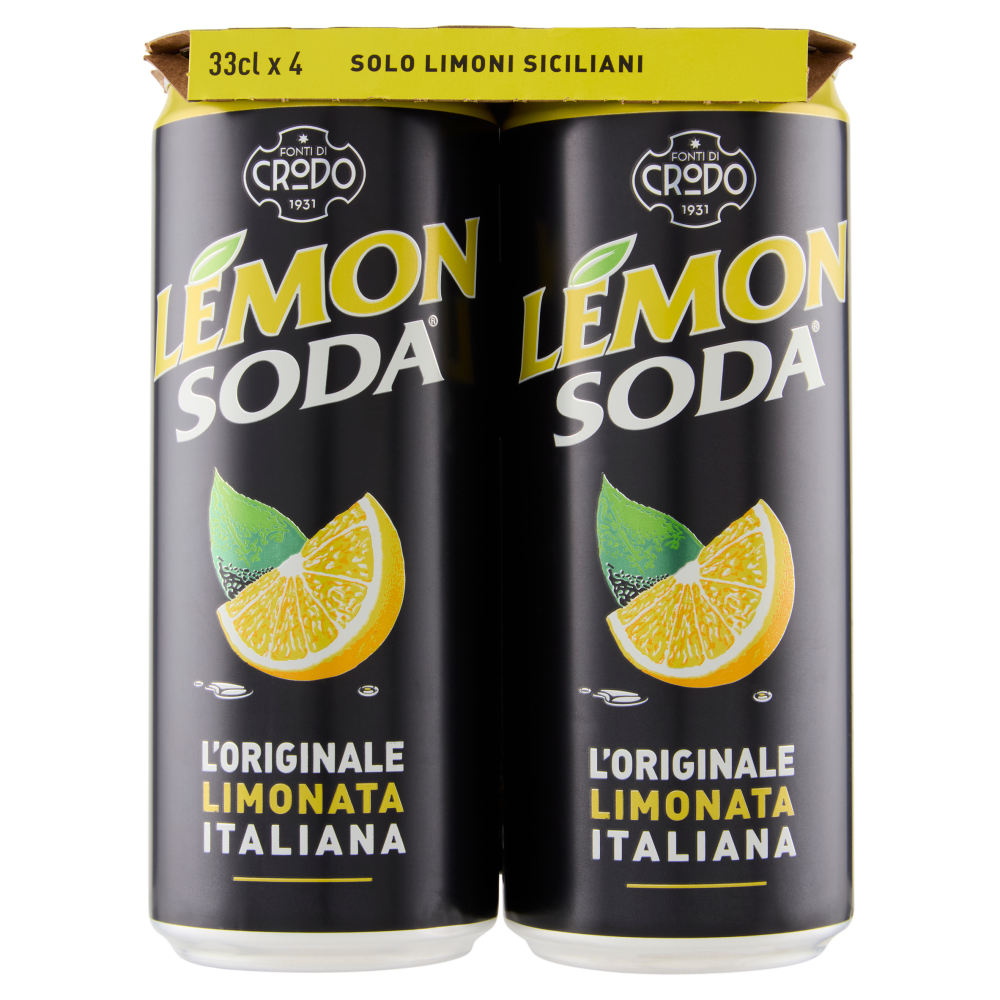 Lemonsoda 4 x 33 cl