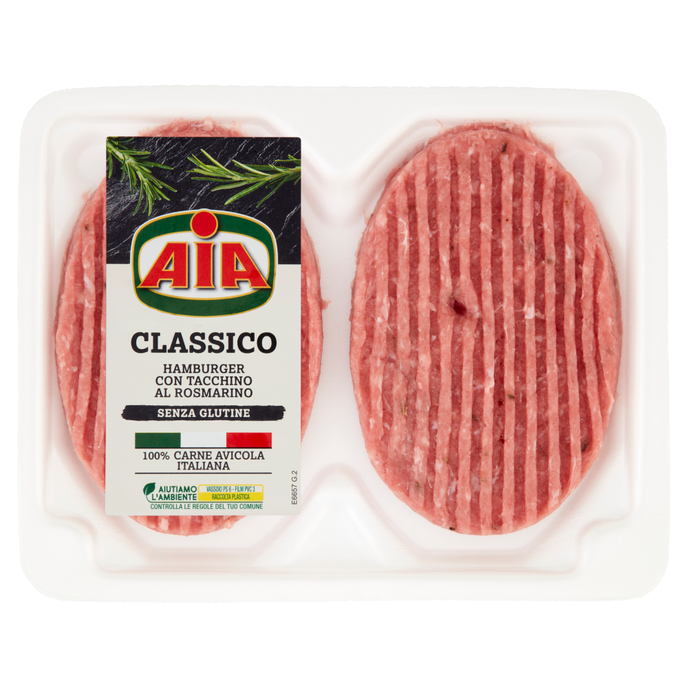 Hamburger di pollo e tacchino - 500 GR - Azienda Agricola Gnessi