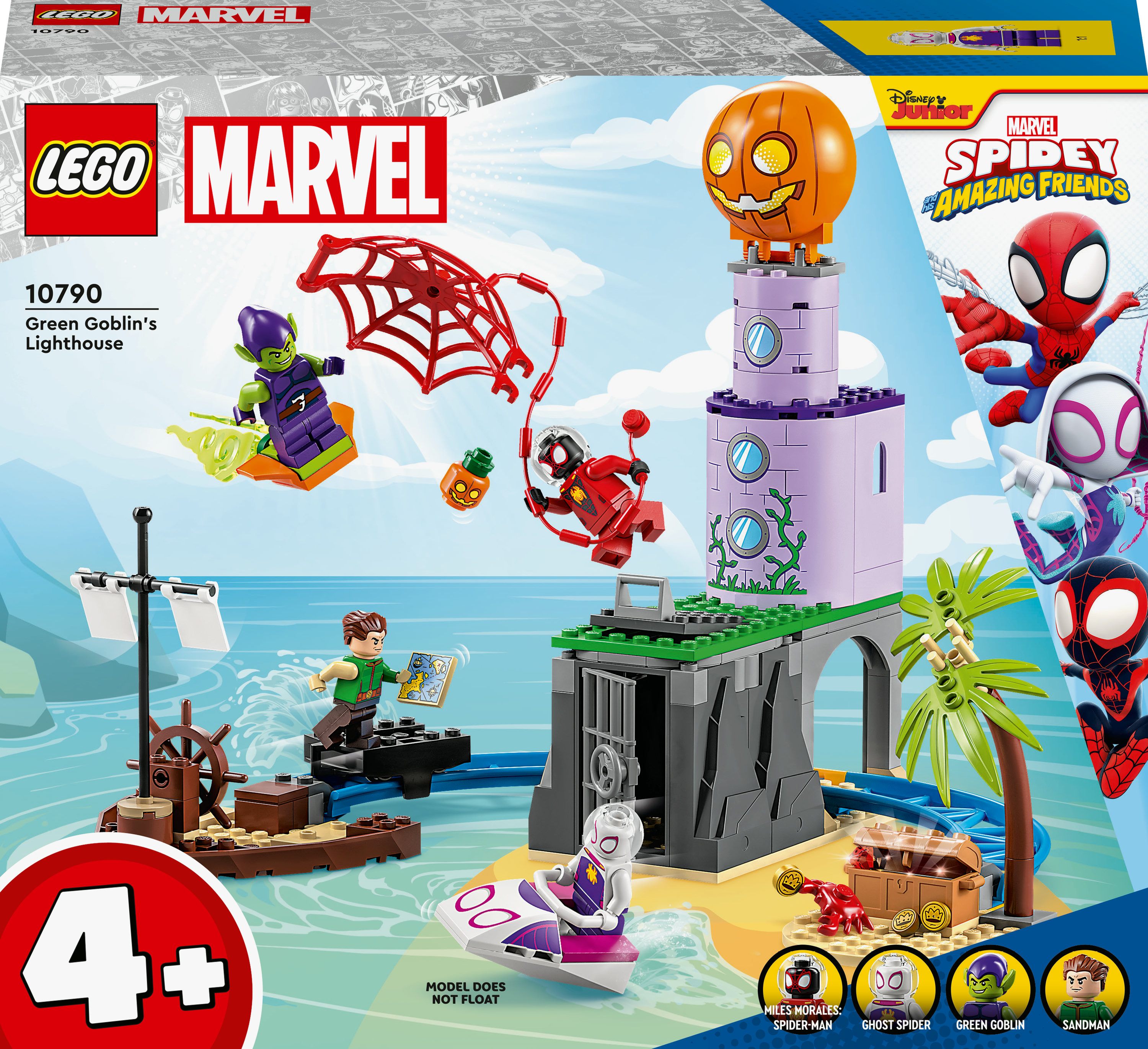 LEGO Marvel Super Heroes Team Spidey al faro del Goblin