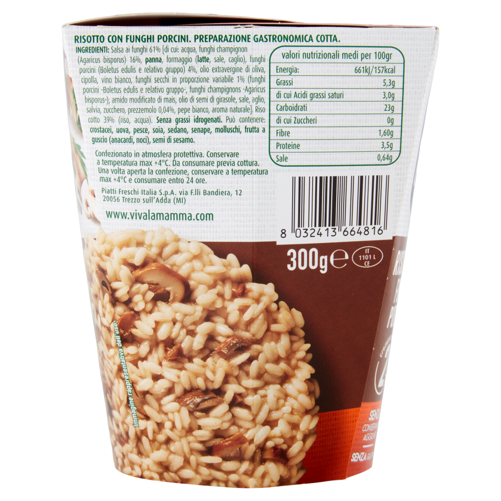 Viva la Mamma Risotto con Funghi Porcini&nbsp;300 g