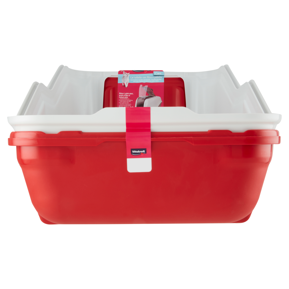 Vitakraft Care Cat toilette con filtro e paletta 1 pz