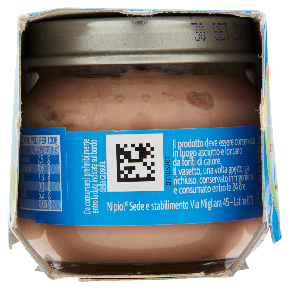 Nipiol Cavallo Omogeneizzato con cavallo e cereale 2 x 80 g