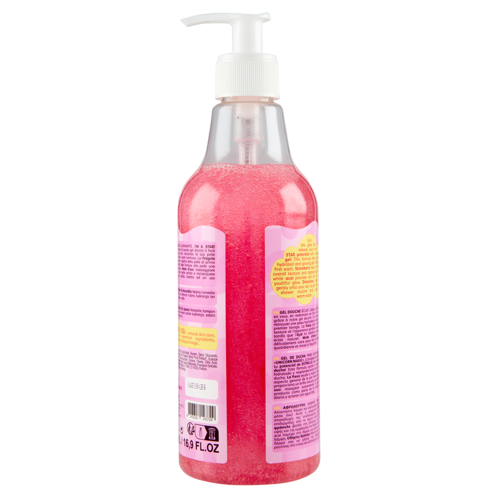 Skin Super Good Skin Glow Shower Gel Unicorn Magic Strawberry/Acai & Unicorn dust 500 ML