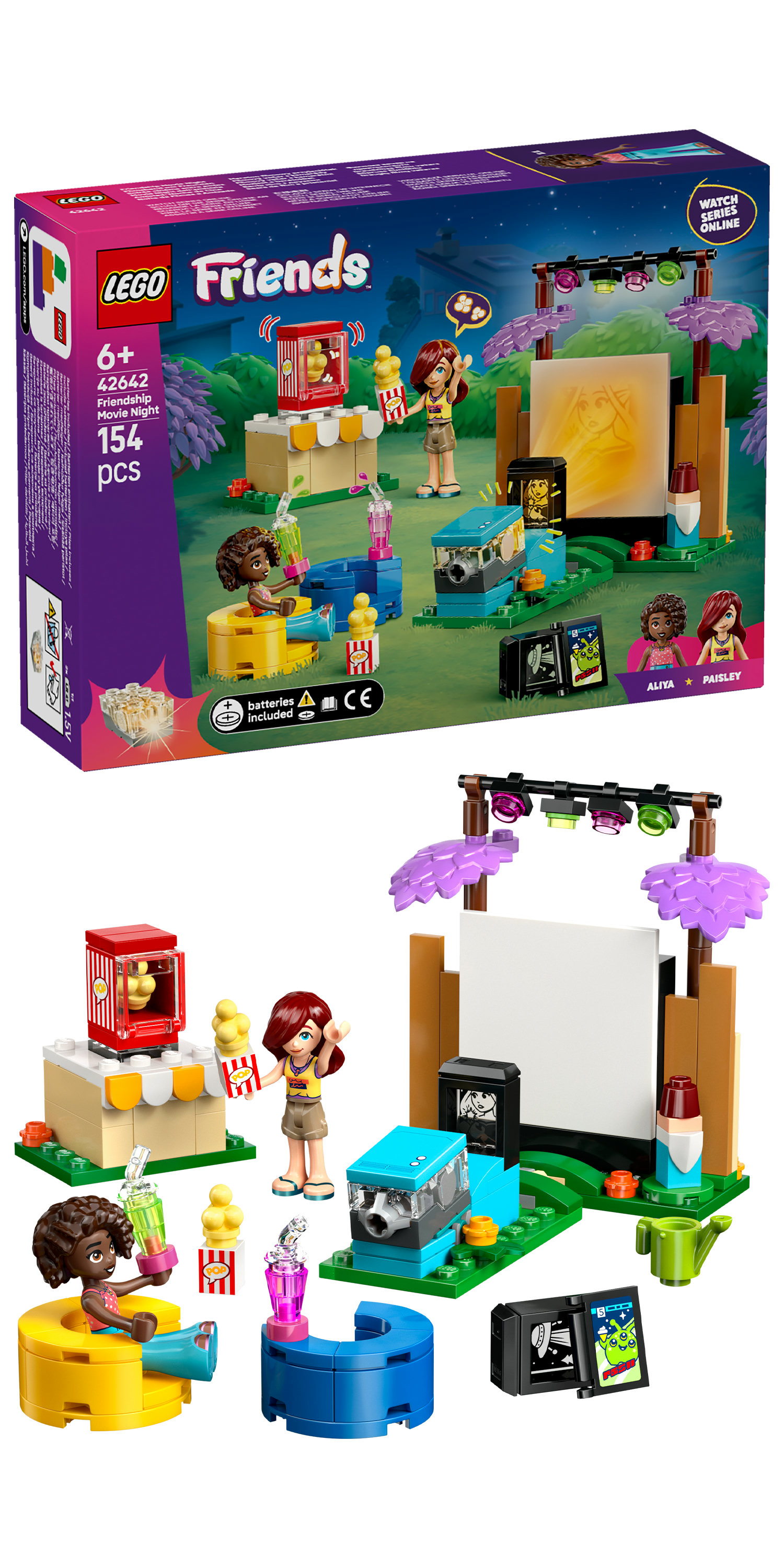 LEGO Friends Movie Night dell’amicizia