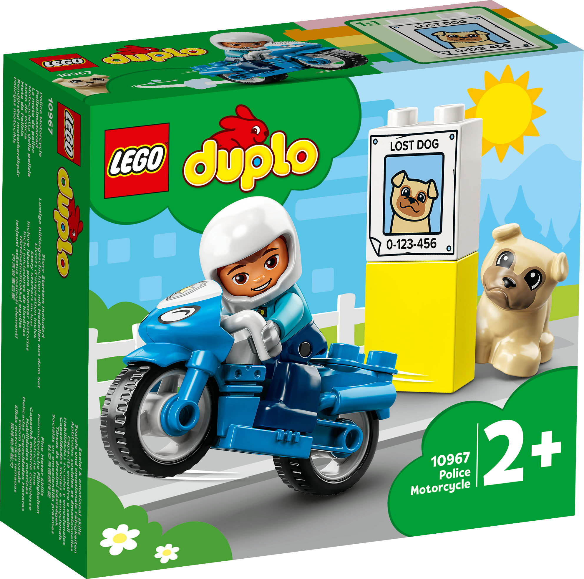 LEGO DUPLO Motocicletta della polizia