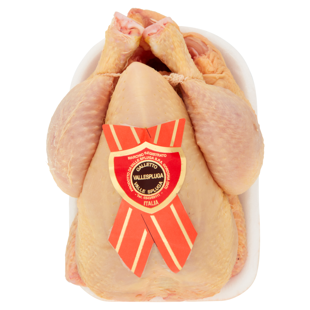 Vallespluga Galletto Fresco Classe A 0,480 Kg