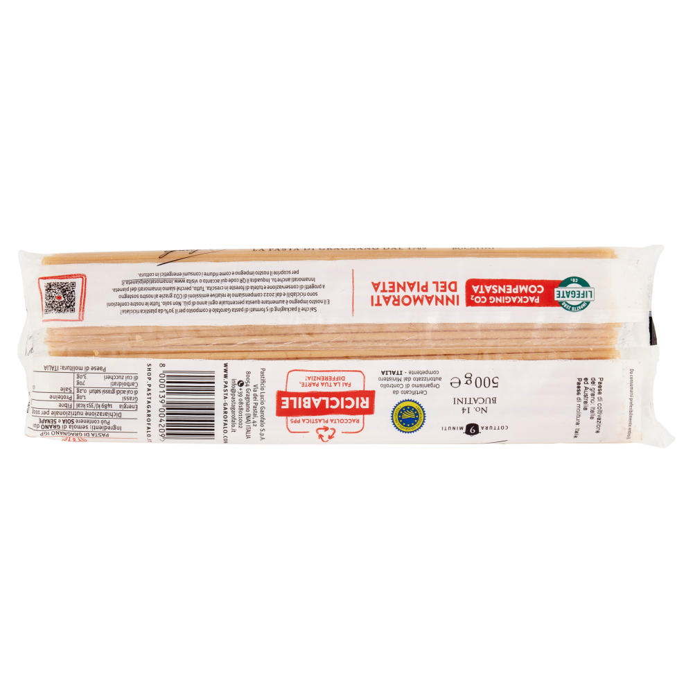 Garofalo Bucatini 14 Pasta di Gragnano IGP 500 g