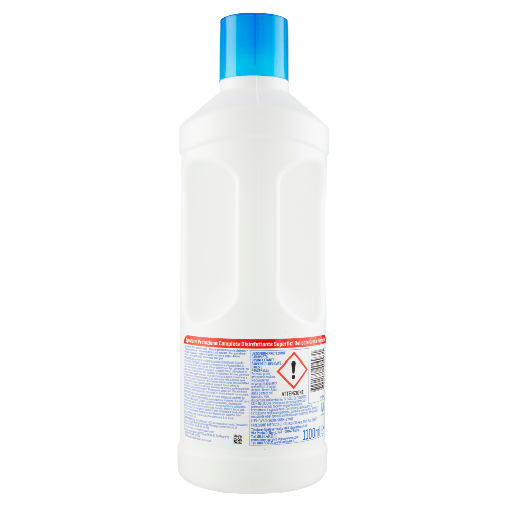 Lysoform Protezione Disinfetta & Pulisce Superfici Delicate Gres & Piastrelle 1100 ml