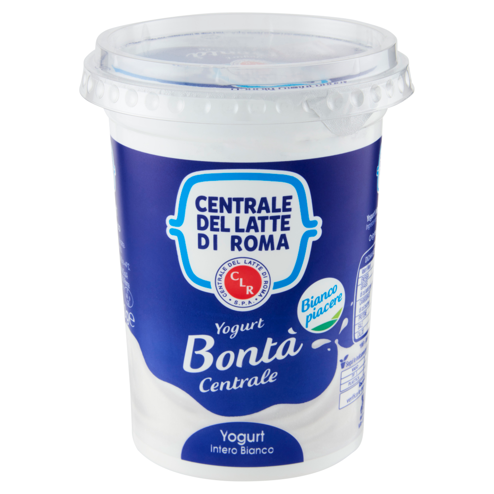 Centrale del Latte di Roma Yogurt Intero Bianco 500 g