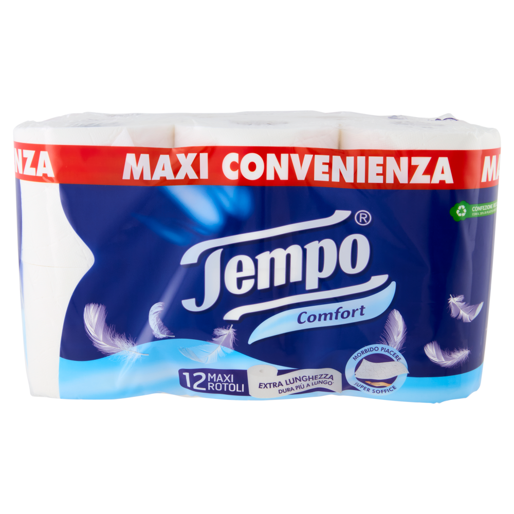 Tempo Comfort Maxi Rotoli 12 pz