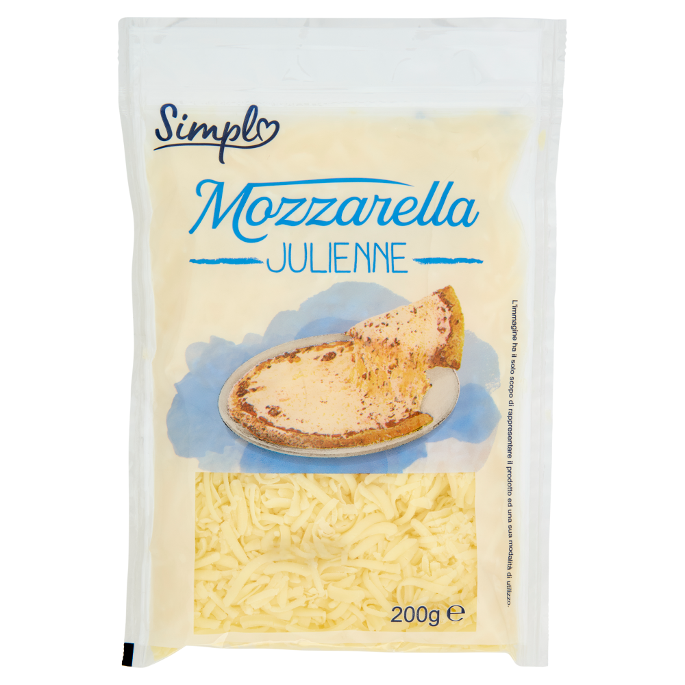 Simpl Mozzarella Julienne 200 g