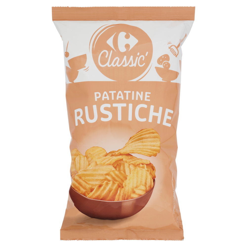 Carrefour Classic Patatine Rustiche 200 g