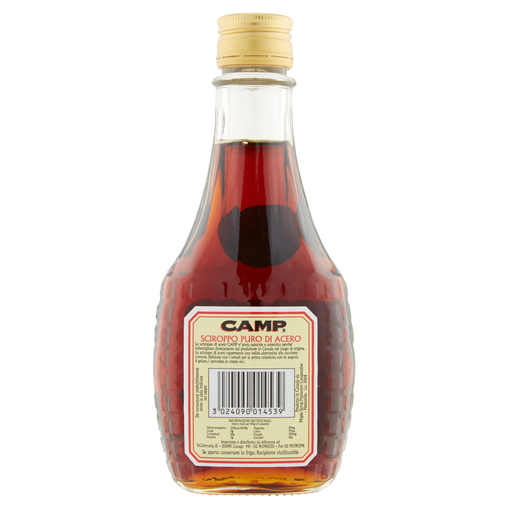 Camp Sciroppo puro di acero canadese 250 g