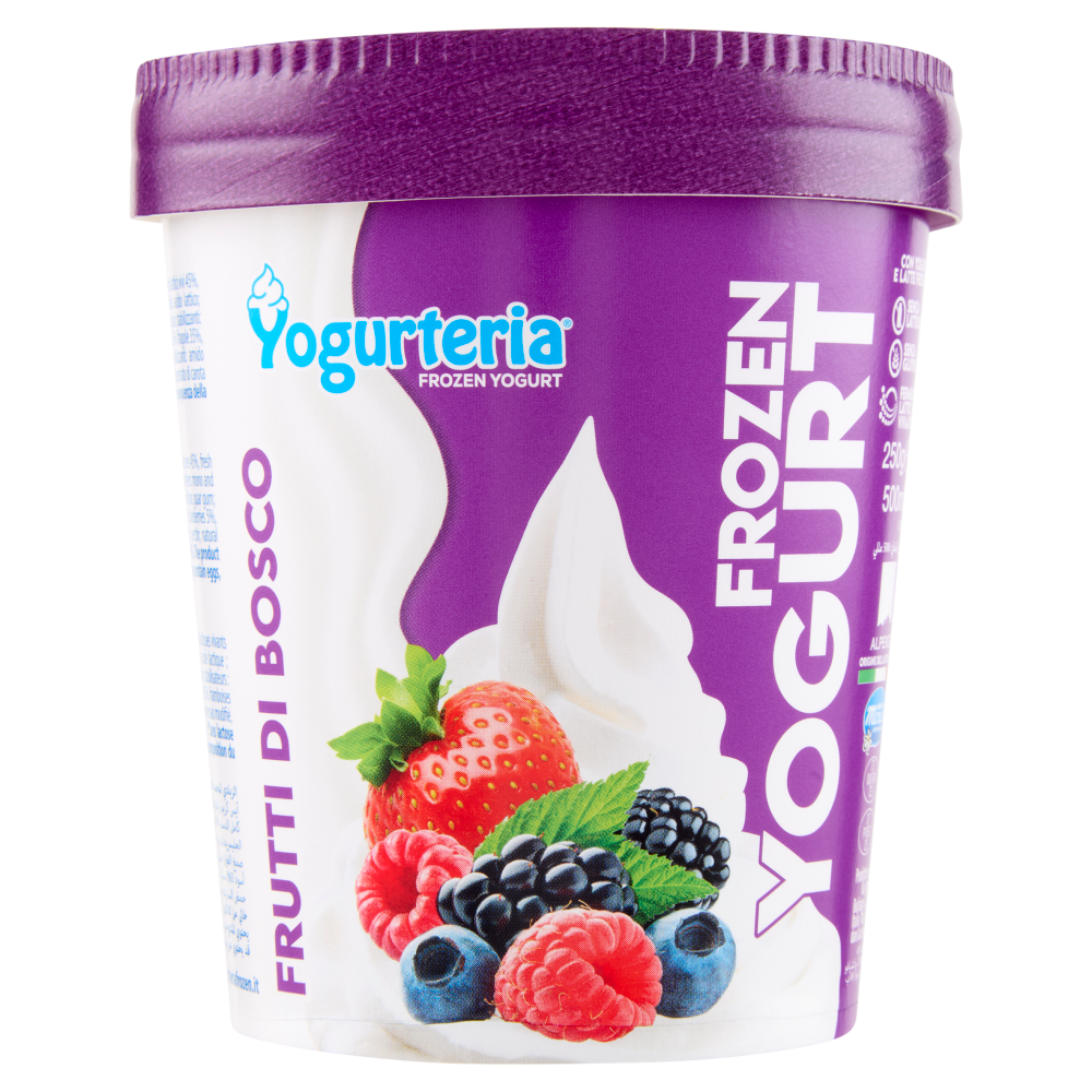 Yogurteria Frozen Yogurt Frutti di Bosco 250 g