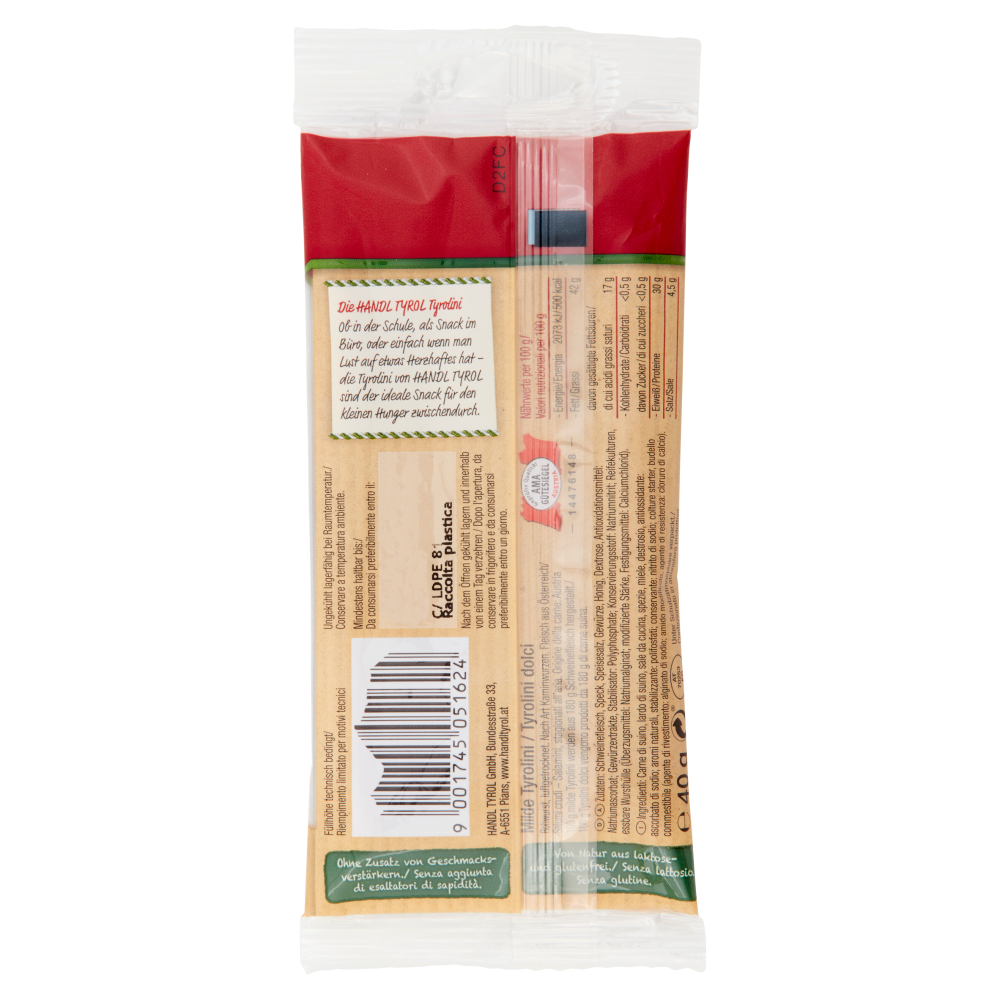Handl Tyrol Tyrolini dolci 40g ATM