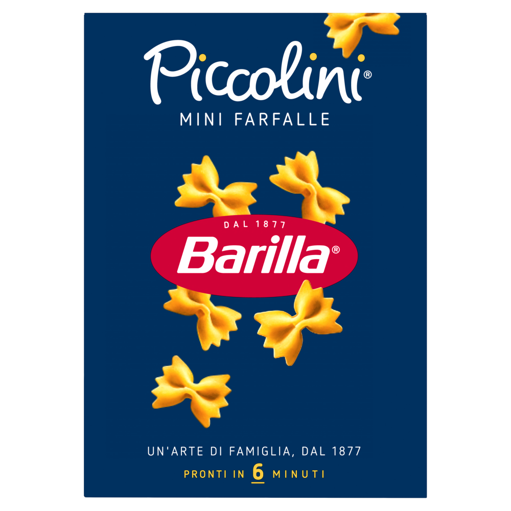 Barilla Pasta Piccolini Mini Farfalle 500g