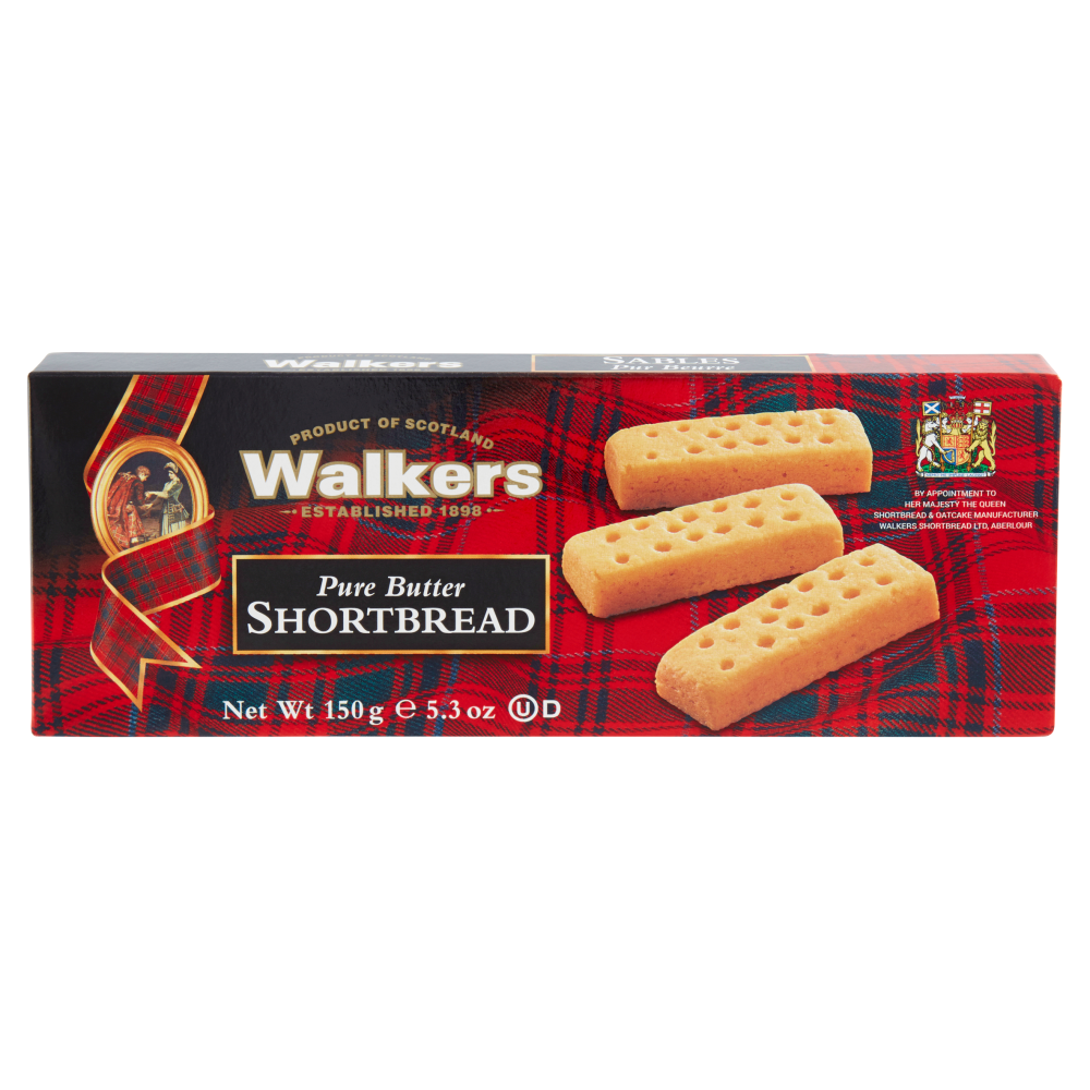 Walkers Pure Butter Shortbread 150 g