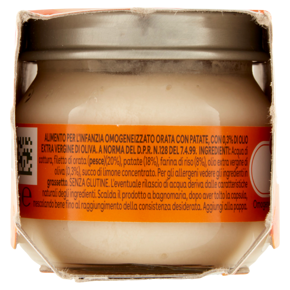 Plasmon Omogeneizzato Orata con patate 2 x 80 g